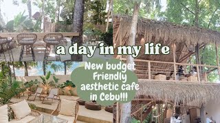 A Day In My Life/New Aesthetic Cafe In Cebu-Kahoy Cafe