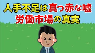 2ch有益スレ】奴隷不足で日本崩壊寸前…人手不足倒産が急増で過去最多!!【ゆっくり解説】