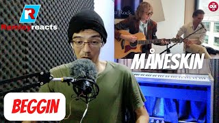 Maneskin perform acoustic version of “Beggin’” for Oüi FM | Paris, France | [31/05/22] | REACTION