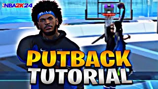 HOW TO GET PUTBACK DUNKS EVERY TIME IN NBA 2K24!