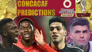 2022 World Cup Concacaf Qualifiers Predictions (January)
