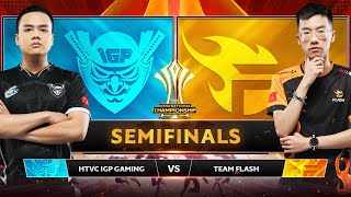 TEAM FLASH VS HTVC IGP GAMING - Bán Kết AIC 2019 - Garena Liên Quân Mobile