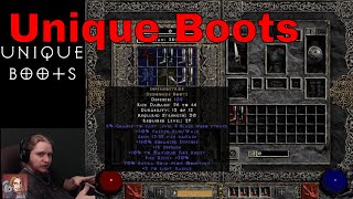 Hyped For D2R - Unique Boots