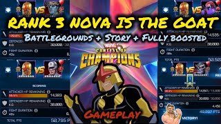 RANK 3 NOVA IS BROKEN! THE SLEPT ON COSMIC GOD TIER IS BACK! INSANE SHOWCASE! MCOC