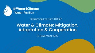 TD5: Water and Climate: Adaptation, Resilience and Cooperation