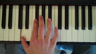 How To Play a D Augmented 7th Chord on Piano