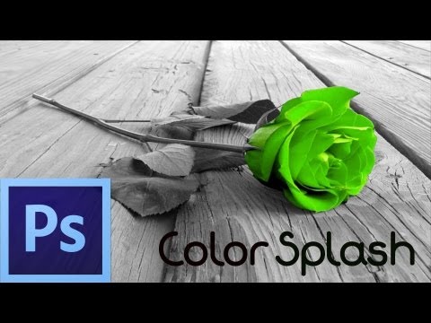Photoshop CS6 Tutorial: Color Splash Effect (For Beginners) Photoshop CS6 Tutorial: Color Splash Effect (For Beginners)