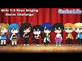 [Gacha Life] - Girls Verses Boys Singing Battle