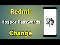 Hotspot Password Change Redmi | Hotspot Ka Password Kaise Change Kare Redmi