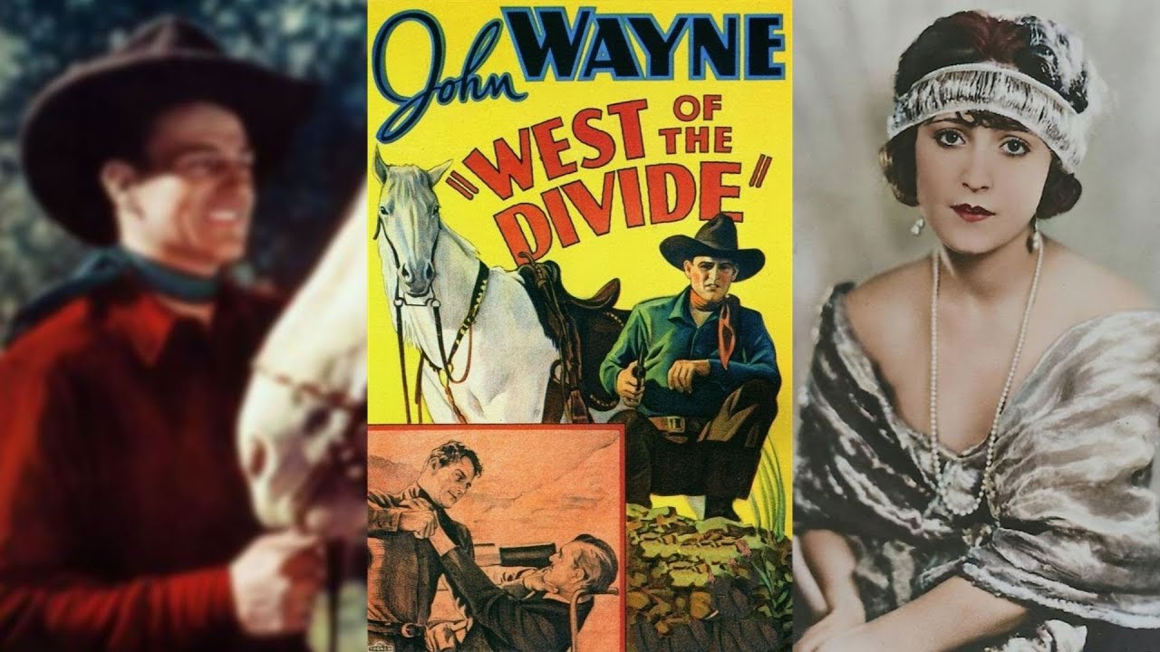 WEST OF THE DIVIDE (1934) John Wayne, Virginia Brown Faire & George ...