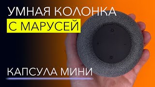 Умная колонка за копейки. Обзор Капсулы Мини с Марусей