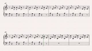 Ludovico Einaudi | Una Mattina | Piano score sheet | Instrumental