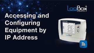 LogBox Wi-Fi - Accessing and Configuring Equipment by IP Address | English