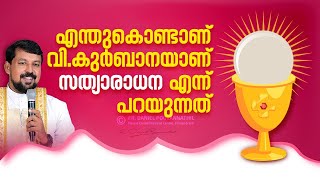 എന്തുകൊണ്ടാണ് വി.കുർബാനയാണ് സത്യാരാധന എന്ന് പറയുന്നത് | Fr. Daniel Poovannathil