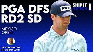 PGA Round 2 Showdown | February 20, 2025 | DraftKings DFS Picks, Plays and Process