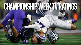 The TV Ratings Over Conference Championship Week Are Out, the Big 12 May Surprise you | OTR