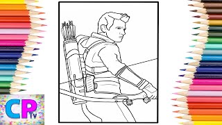 Hawkeye Coloring Pages/Doniy - No Sleep/Doniy - Journey/Doniy - Nightwave [COPYRIGHT FREE]
