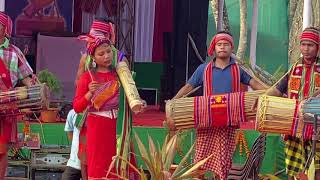 Flute and sixteen drums Rabha captured by LOVITA J R MORNING