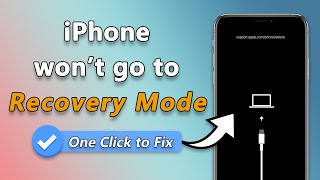🔥[2024 Update] One Click to Fix iPhone Wont Go into Recovery Mode