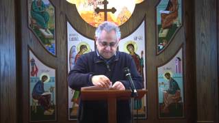 Salvation in the Orthodox Church with Professor Veniamin   Friday Part 1