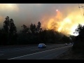 24 Horas: Incendio en camino La Pólvora en Valparaíso | 24 Horas TVN Chile