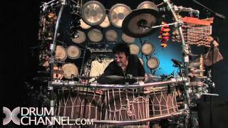 DrumChannel.com - Terry Bozzio \u0026 Marco Iannetta Jam - Songo