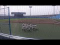 今治西 試合前の気合いのルーティン 令和５年度春季高校野球愛媛県大会１回戦済美戦 3 30 松山坊っちゃんスタジアム