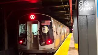 MTA New York City Subway : Lefferts Blvd Bound R179 A Train @ 86th Street