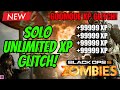 BO6 GLITCH - NEW SOLO UNLIMITED XP GLITCH AFTER PATCH! (EASY SOLO GODMODE GLITCH) BO6 ZOMBIES GLITCH