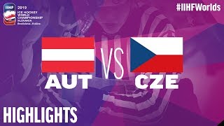 Austria vs. Czech Republic - Game Highlights - #IIHFWorlds 2019
