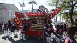 2014富田林市喜志地区だんじり祭り　美具久留御魂神社・宮入り　子供地車・寺内町②（平成26年10月18日）