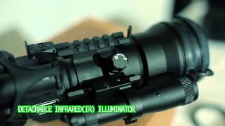 Armasight Nemesis 4X Night Vision Rifle Scope Gen 2+ ID