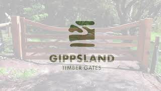 Rural Timber Farm Gates - Automated