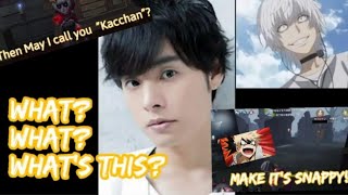 Play game with voice acting Bakugo and Accelerator【Nobuhiko Okamoto】