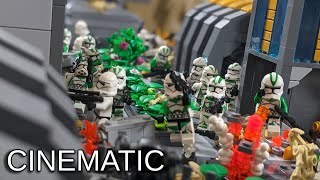 HUGE!  LEGO Star Wars Moc Battle Of Cato Neimoidia Full Cinematic!