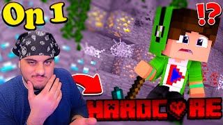 ՎԵՐՋԻՆ ԹՌԻՉՔ ԵՍ ՈՒՆԵՄ 7 ՕՐ?!😱 HARDCORE MINECRAFT HAYEREN #1