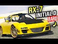 MODIF MAZDA RX-7 BARU DI DLC LOS SANTOS TUNERS ALA INITIAL D!!- GTA 5 Indonesia (Annis Zr350)