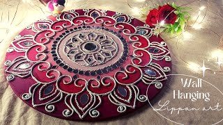DIY Lippan Art For Beginners on MDF Board | Gujarati Kutch Work | Mud Mirror Artwork | Easy Mouldit