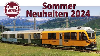 🆕🚉 LGB Gartenbahn Neuheiten Sommer 2024 | Spur G