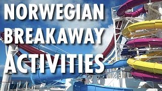 Norwegian Breakaway Tour \u0026 Review: Activities ~ Norwegian Cruise Line ~ Cruise Ship Tour \u0026 Review