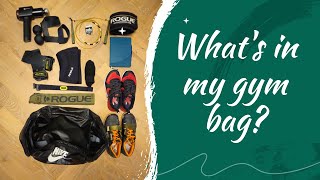 What's in my gym bag