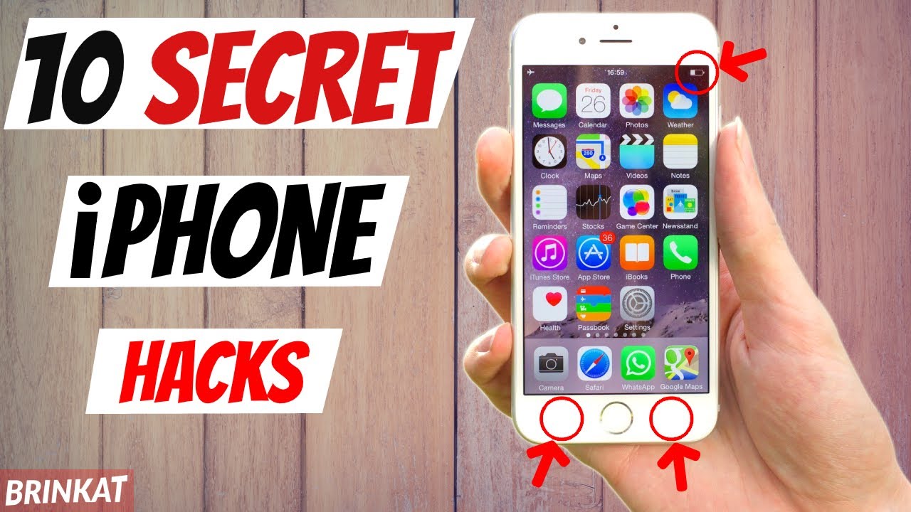 10 IPhone Hacks EVERYONE Should Know! IPhone 6 Plus Life Hacks ...