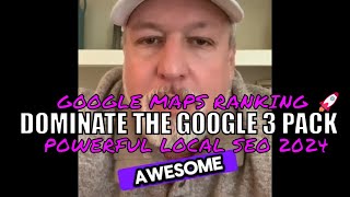 GOOGLE MAPS RANKING 🚀 HOW WE DOMINATE THE GOOGLE 3 PACK WITH POWERFUL LOCAL SEO 2024