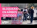 Alertan por bloqueo en la México-Cuernavaca, en la libre y de cuota