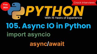 Asyncio Python | Python Asyncio | async Python | await Python