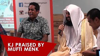 KJ Praised By Mufti Menk