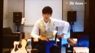 150426 Google Hangout session with Bii - 大馬演唱會感想