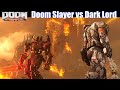 Doom Slayer vs Dark Lord Final Boss & Ending - Doom Eternal The Ancient Gods Part 2