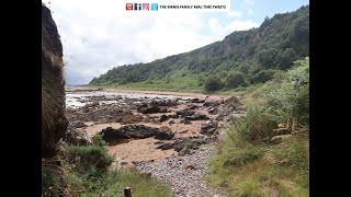 Hiking to Explore Rosemarkie Beach and Caves  | Black Isle #6 - Scottish Tours