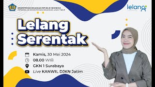 Lelang Serentak Kemenkeu Satu Jawa Timur 2024